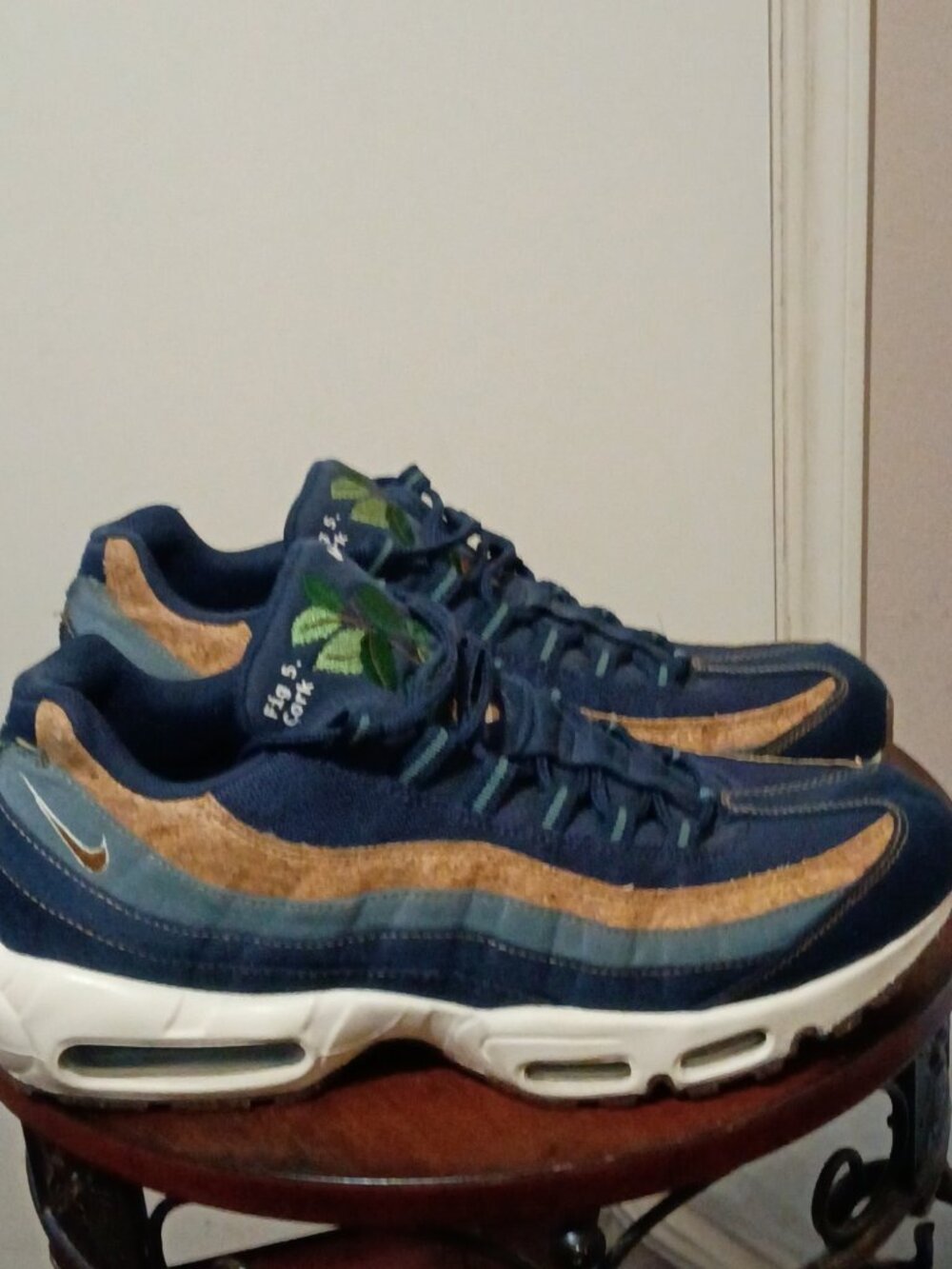 Nike Air Max 95 Shoes Mens Size 12 Navy Blue Training Sneaker DC3991-400